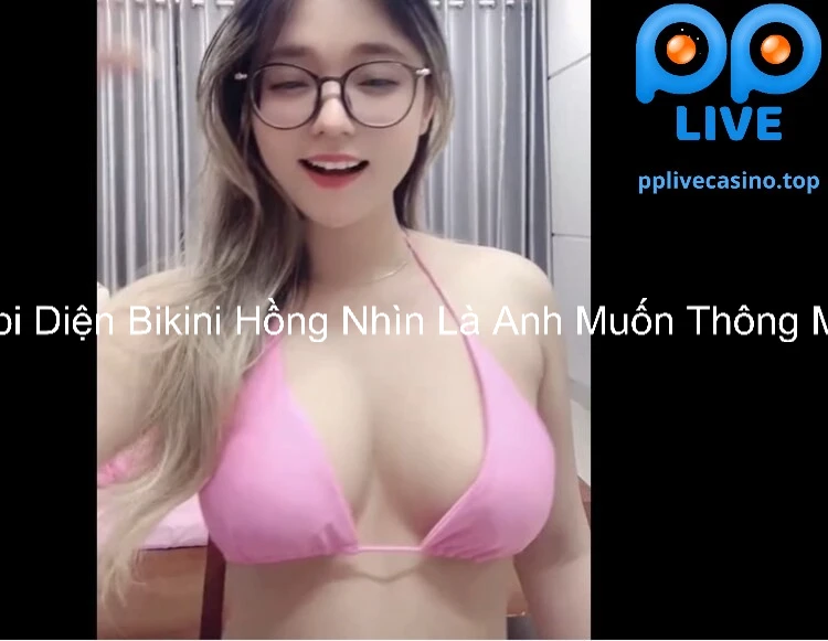 Rubbi Diện Bikini Hồng Nhìn Là Anh Muốn Thông Mông 5