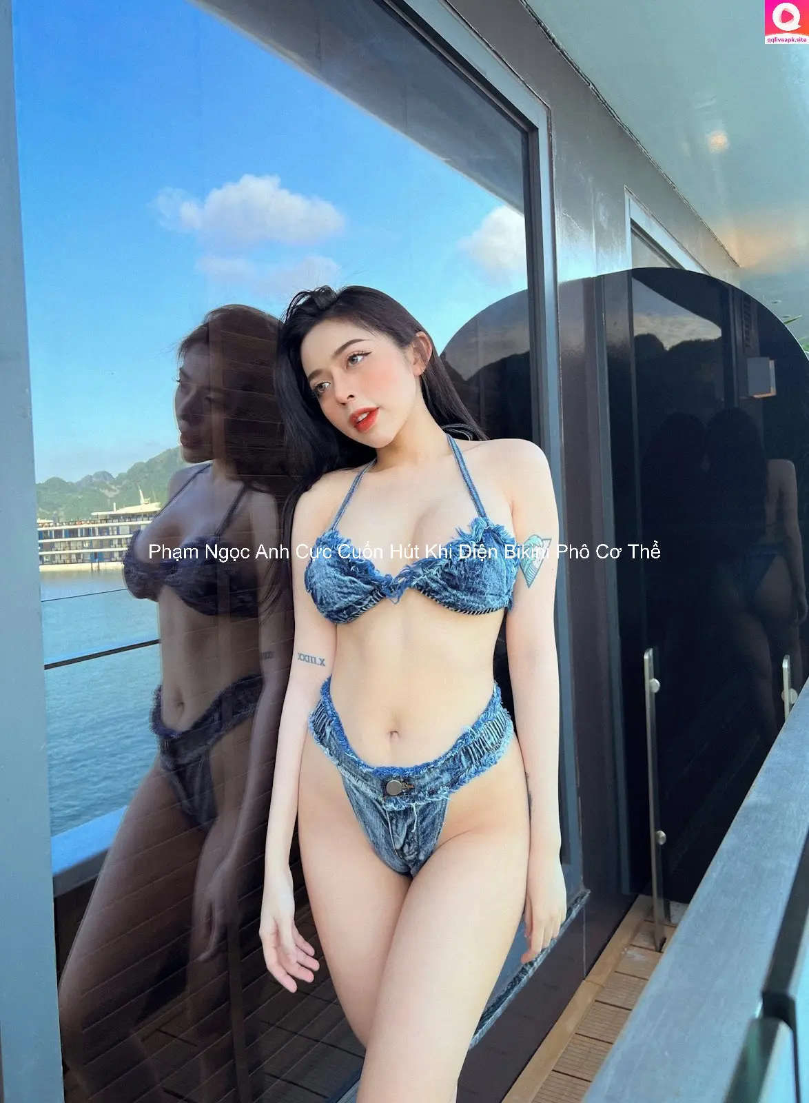 Phạm Ngọc Anh Cực Cuốn Hút Khi Diện Bikini Phô Cơ Thể 6